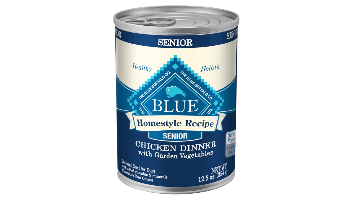 Blue Buffalo Homestyle Recipe Senior Chicken Dinner Wet Dog Food (12.5 oz)