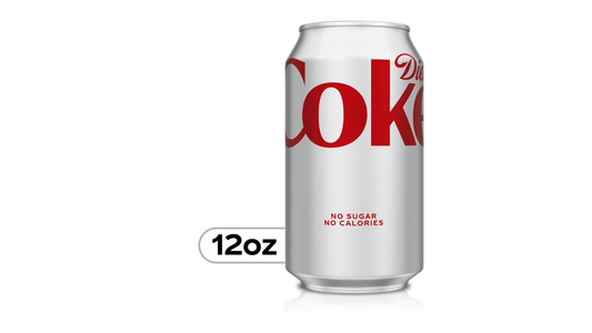 Diet Coke Soft Drink Can (12 oz)