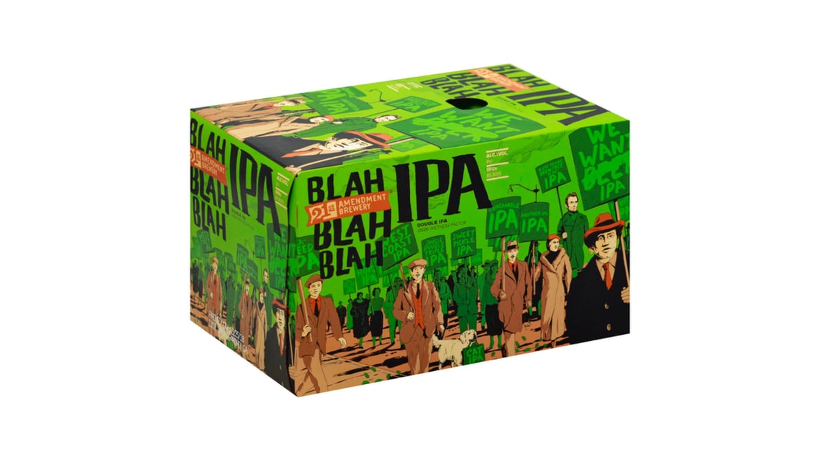 21st Amendment Brewery Blah Blah Blah IPA Cans (12 oz x 6 ct)