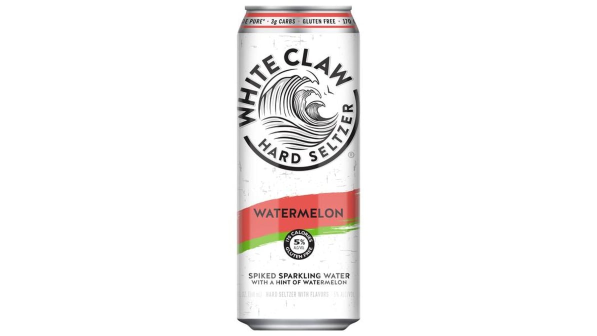 White Claw Watermelon Hard Seltzer Can (19.2 oz)