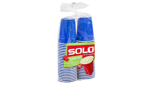 Solo 9 oz Plastic Cups Square (50 ct)