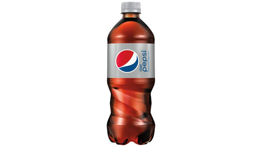 Diet Pepsi Soda Bottle (20 oz)