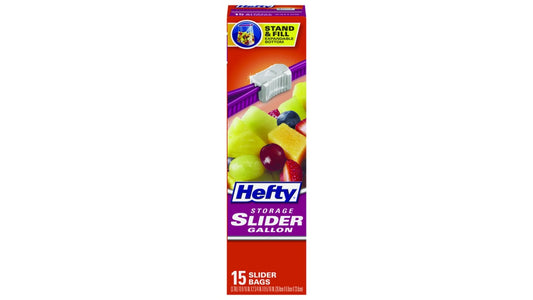 Hefty Slider gal Storage Bags (15 ct)