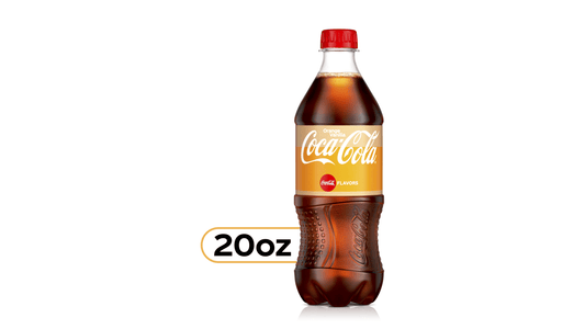 Coca-Cola Soft Drink Orange Vanilla Bottle (20 oz)