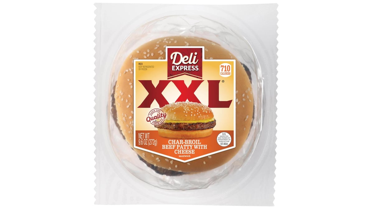 Deli Express Xxl Char-Broil Sandwich with Cheese (9.6 oz)