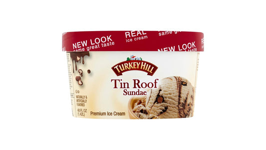 Turkey Hill Premium Ice Cream Tin Roof Sundae (48 oz)