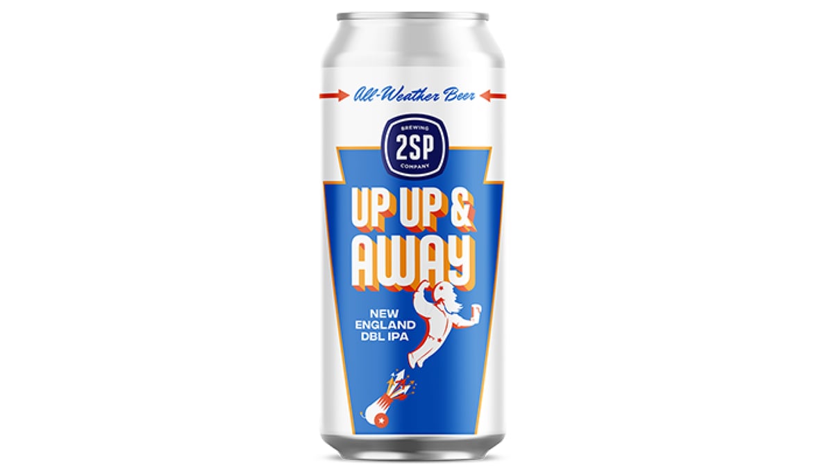 2SP Brewing Company Up & Away IPA Can (16 oz)