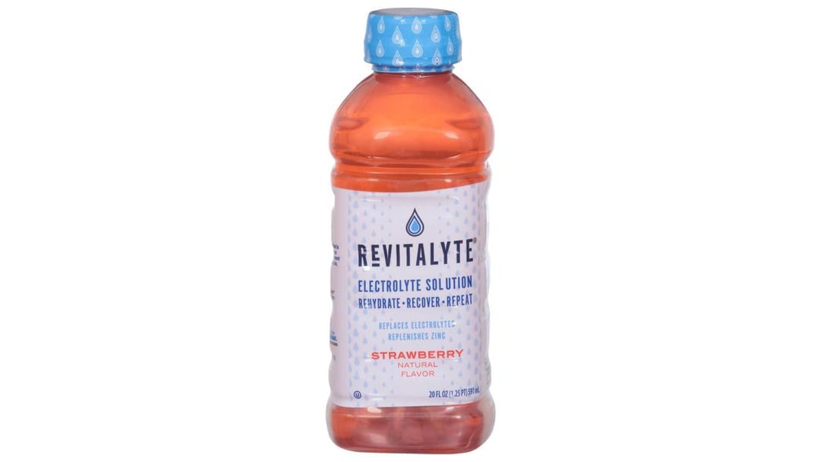 Revitalyte Electrolyte Solution Strawberry Sport Drink (20 oz)