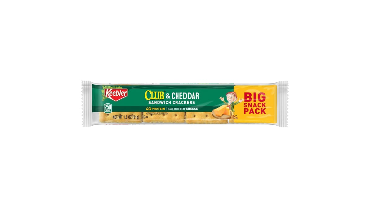 Keebler Club & Cheddar Sandwich Crackers (1.8 oz)