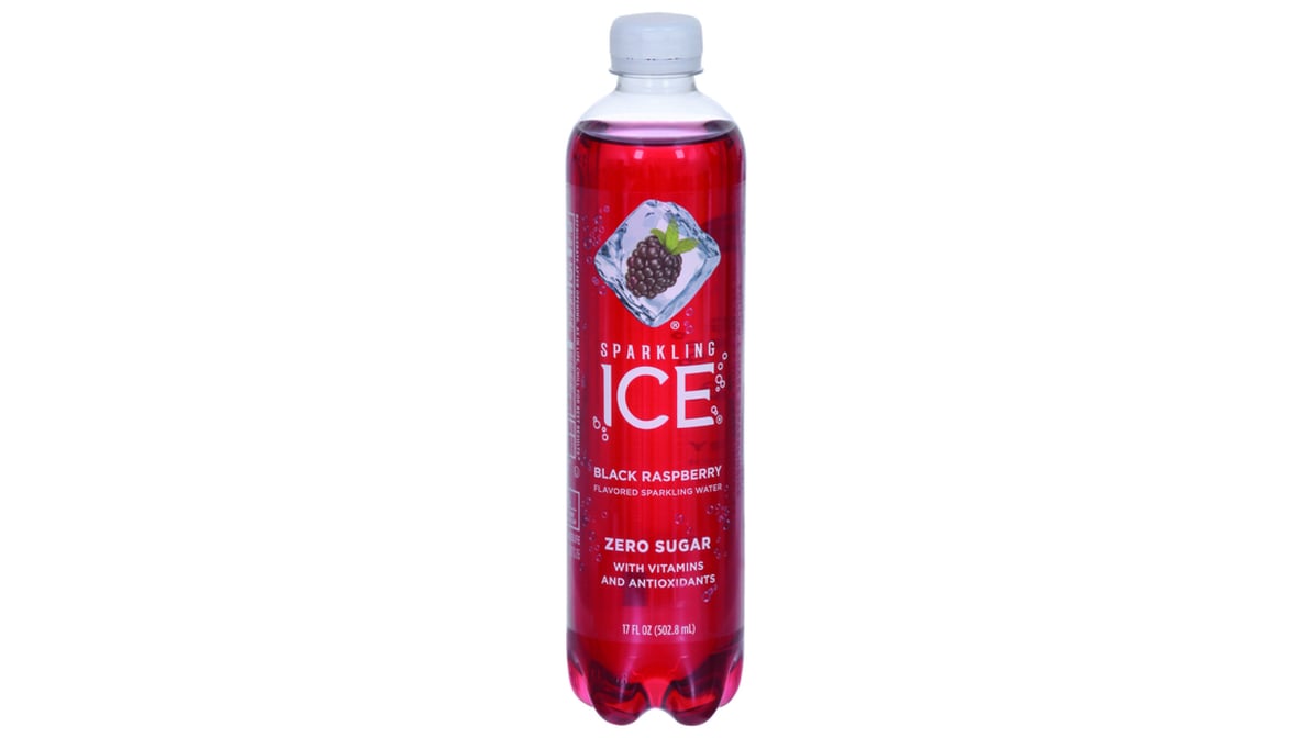 Sparkling Ice Black Raspberry Sparkling Water Bottle (17 oz)