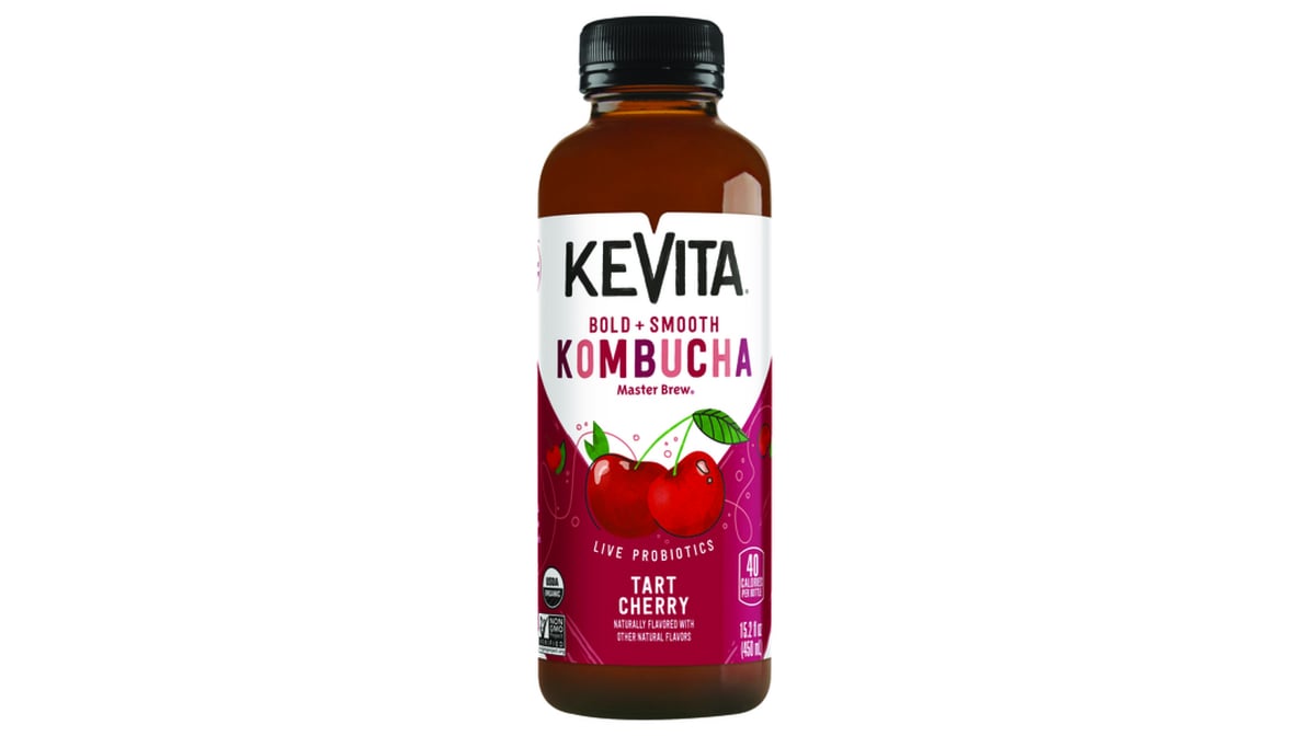 Kevita Master Brew Tart Cherry Kombucha (15.2 oz)