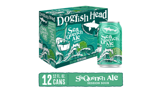 Dogfish Head Brewery Ale Sour Sea Quench Session (12 oz x 12 ct)