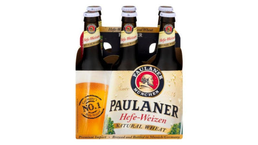 Paulaner Hefe Weizen Wheat Beer Bottles (11.2 oz x 6 ct)